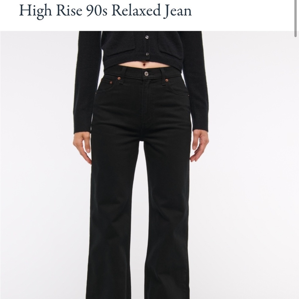 90s relaxed curve love Abercrombie jeans 28L
